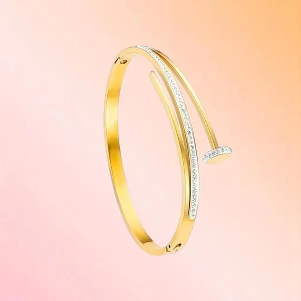 Crystal_Clout_Triple_Nail_Gold_Crystal_Bracelet_Default_Title