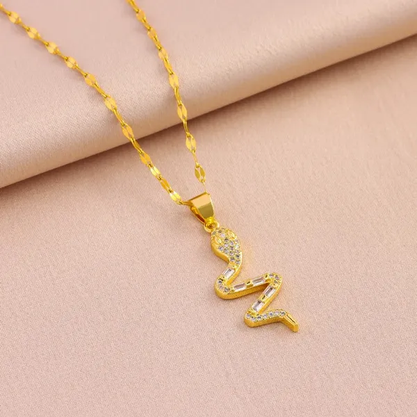 Golden_Glimmer_Serpent_Necklace_With_Crystal_Accents_Default_Title