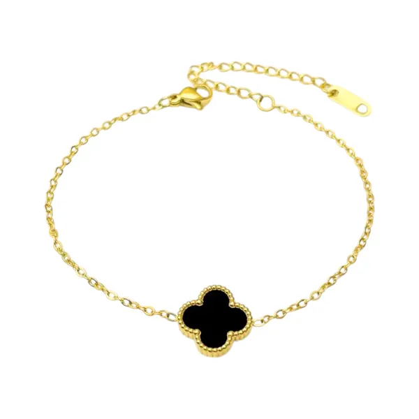Midnight_Grace_Black_Clover_Chain_Bracelet_Default_Title