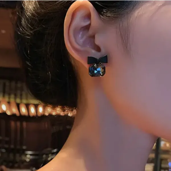 Velvet_Drama_Black_Bow_Gemstone_Stud_Earrings_Default_Title