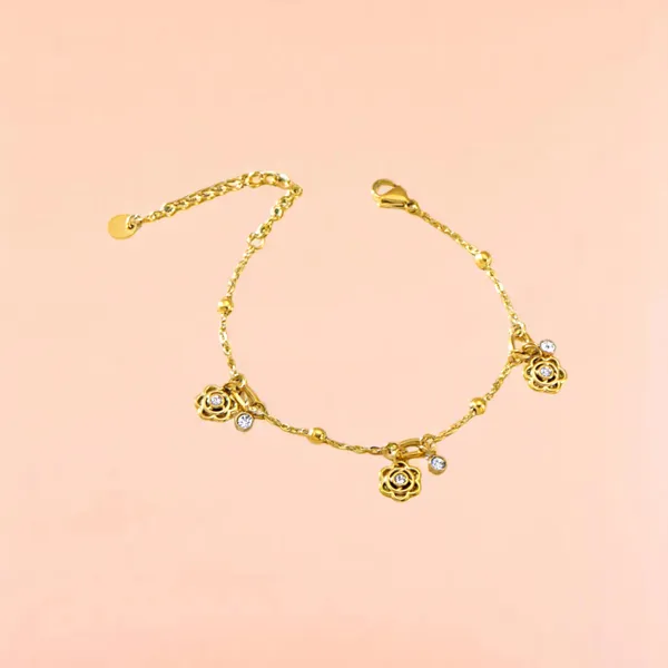 Golden_Bloom_Gold_Roses_Charm_Bracelet_Default_Title