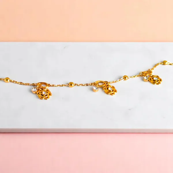 Golden_Bloom_Gold_Roses_Charm_Bracelet_Default_Title