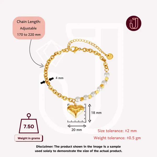 Lovers_Whisper_Gold_Heart_Pearl_Charm_Bracelet_Default_Title