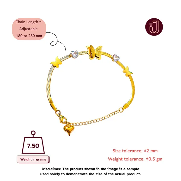 Golden_Whimsy_Butterfly_Heart_Gold_Bracelet_Default_Title