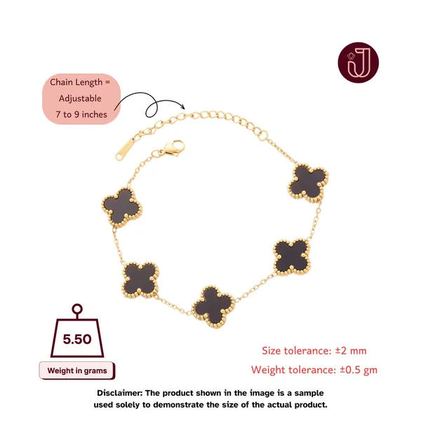 Midnight_Bloom_Clover_Chain_Bracelet_Default_Title