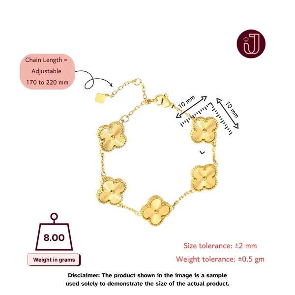 Lucky_Glint_Gold_Clovers_Bracelet_Default_Title