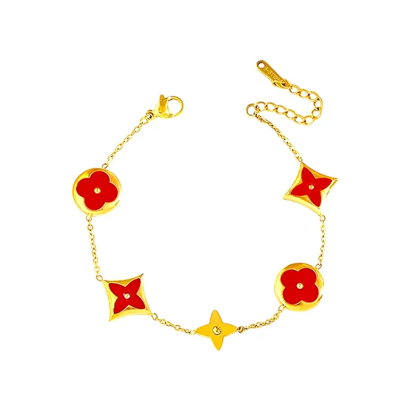 Scarlet_Edge_Geometric_Red_Gold_Bracelet_Default_Title
