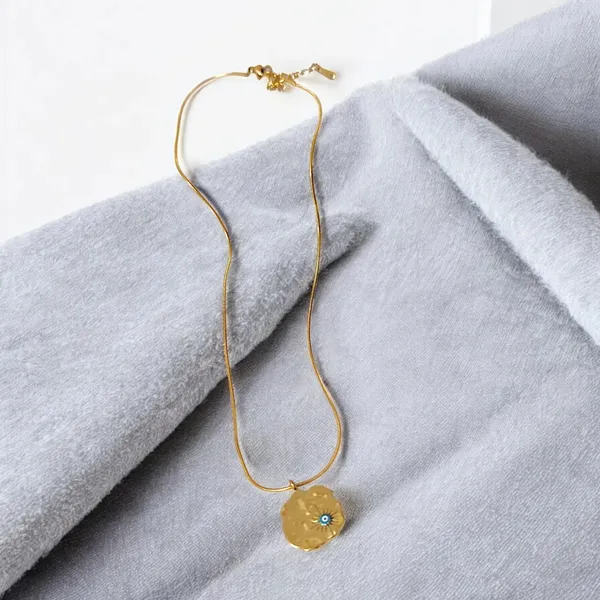 Golden_Guard_Textured_Evil_Eye_Necklace_Default_Title