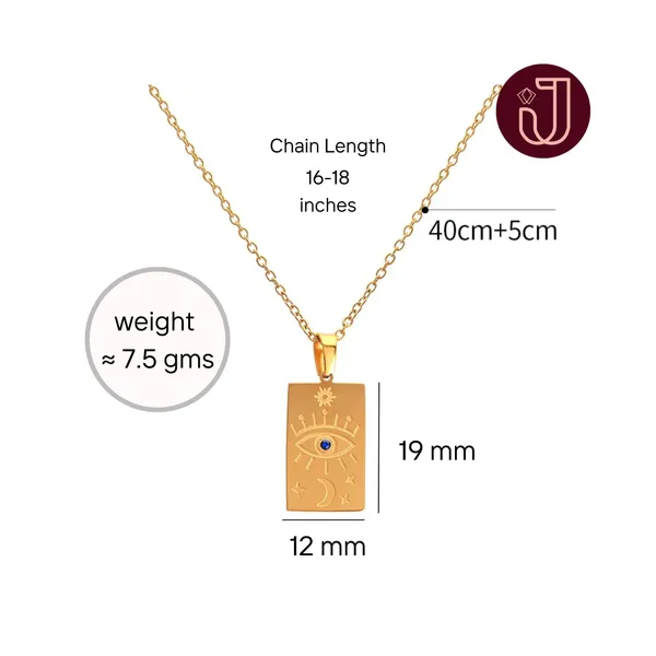 Solar_Aura_Gold_Evil_Eye_Protection_Necklace_Default_Title