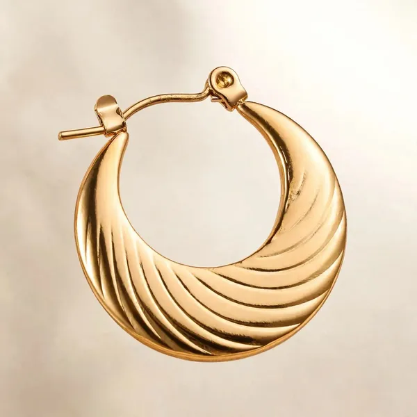 Golden_Drift_Sculpted_Wave_Hoop_Earrings_Default_Title