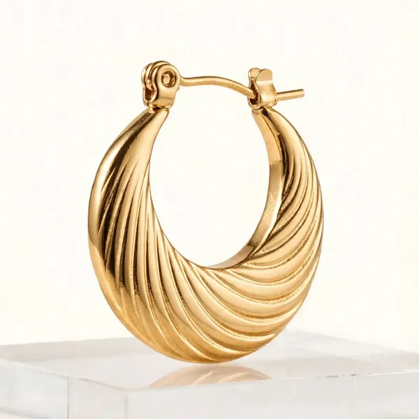 Golden_Drift_Sculpted_Wave_Hoop_Earrings_Default_Title
