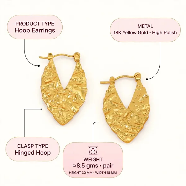Frost_Flow_Wave_Patterned_Gold_Hoop_Earrings_Default_Title