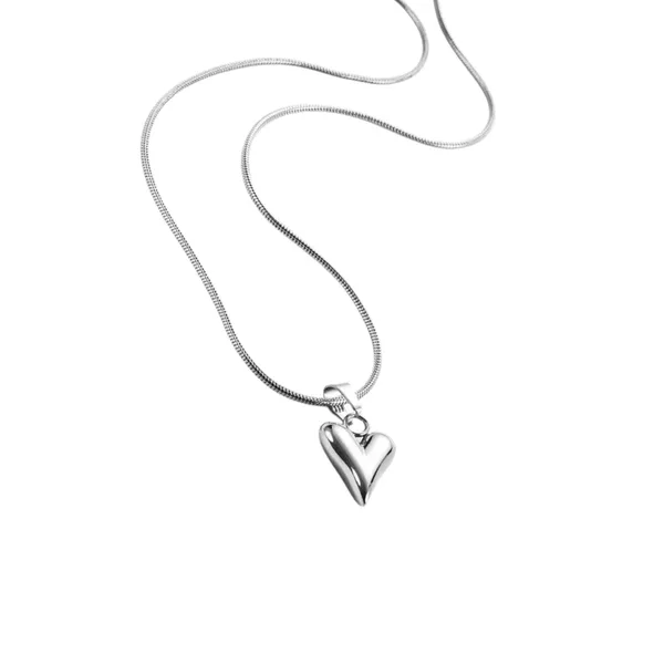 Moonlit_Glow_Silver_Heart_Pendant_Necklace_Default_Title