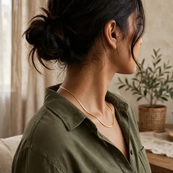 Golden_Glide_18k_Gold_Herringbone_Chain_Necklace_Default_Title