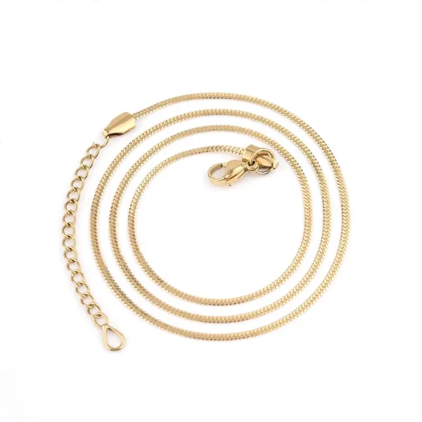 Golden_Glide_18k_Gold_Herringbone_Chain_Necklace_Default_Title