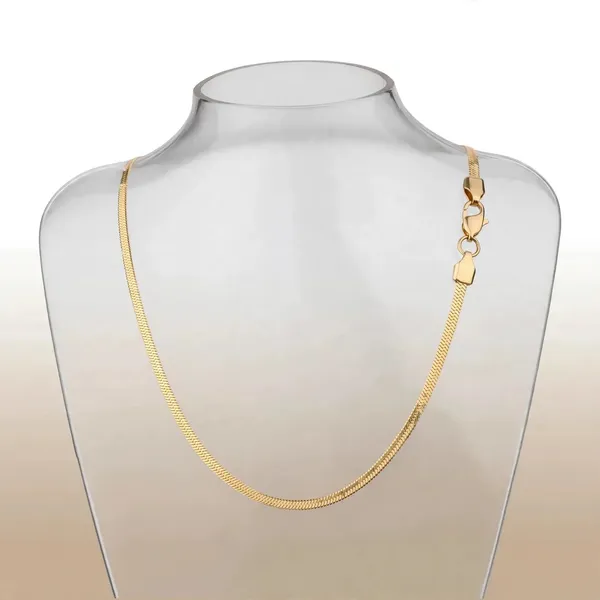 Golden_Glide_18k_Gold_Herringbone_Chain_Necklace_Default_Title