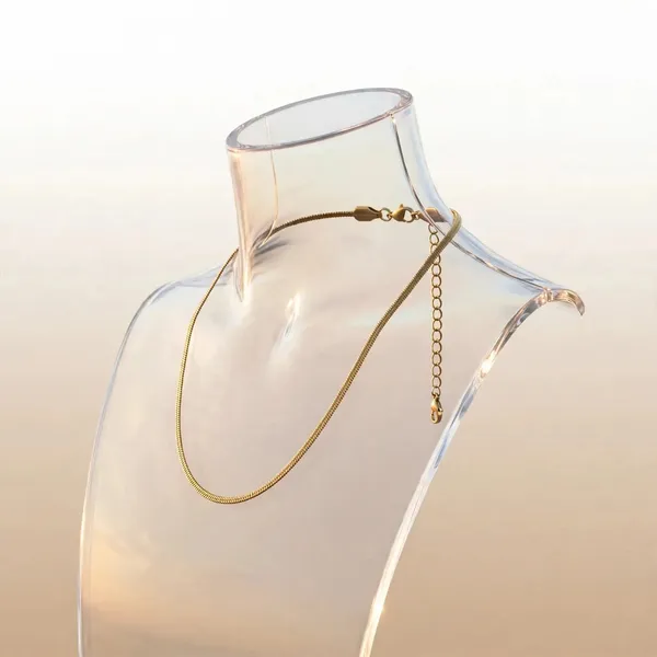 Golden_Glide_18k_Gold_Herringbone_Chain_Necklace_Default_Title