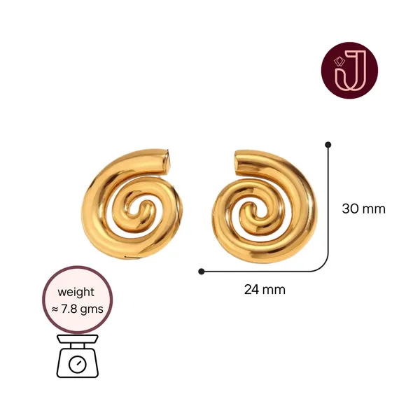 Golden_Twist_Spiral_Stud_Earrings_Default_Title