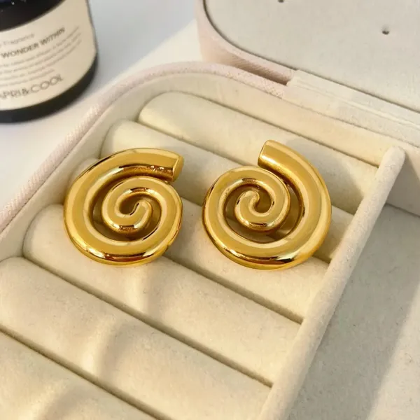 Golden_Twist_Spiral_Stud_Earrings_Default_Title
