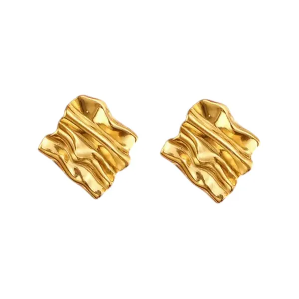 Urban_Flow_Wavy_Square_Stud_Earrings_Default_Title