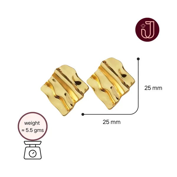 Urban_Flow_Wavy_Square_Stud_Earrings_Default_Title
