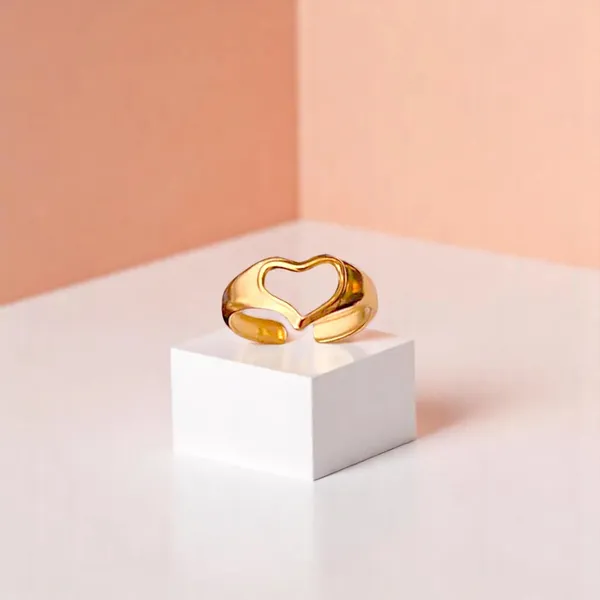 Golden_Whisper_Adjustable_Heart_Gap_Ring_Default_Title