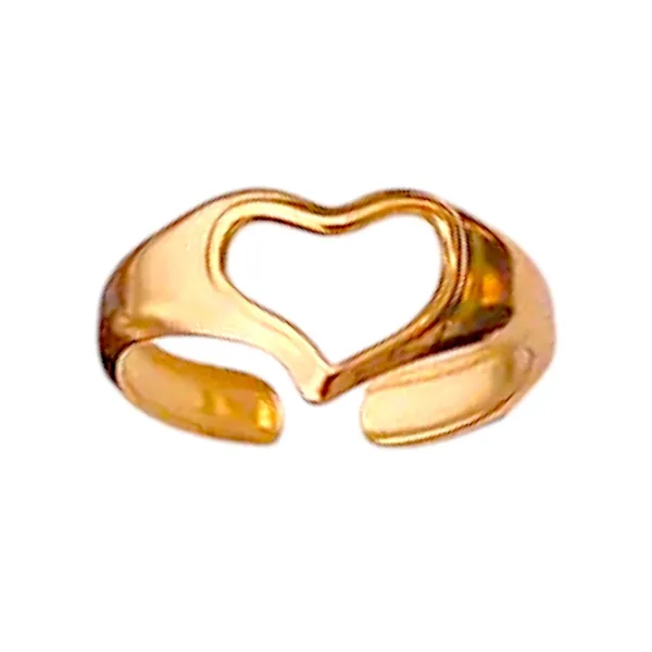 Golden_Whisper_Adjustable_Heart_Gap_Ring_Default_Title