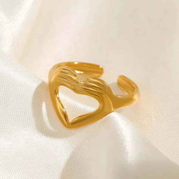 Lovers_Fold_Wrinkle_Heart_Adjustable_Ring_Default_Title