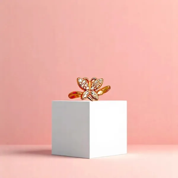 Rosy_Glitter_Adjustable_Butterfly_Ring_Default_Title