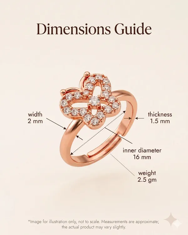 Twilight_Grace_Rose_Gold_Butterfly_Crown_Cz_Adjustable_Ring_Default_Title