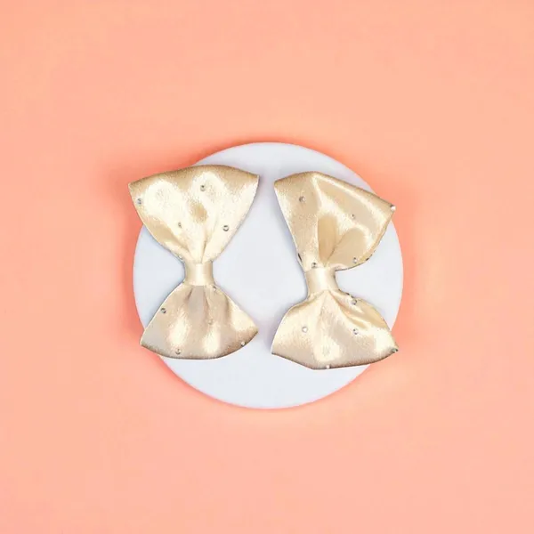 Golden_Glow_Beige_Velvet_Hair_Bow_Clip_With_Rhinestones_Default_Title