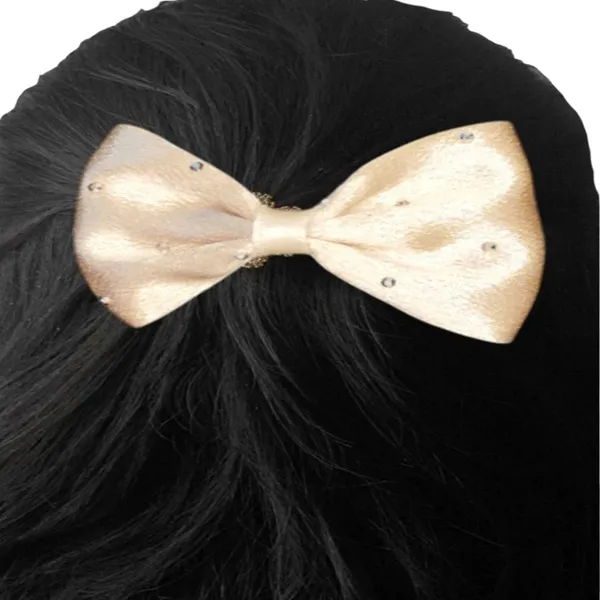 Golden_Glow_Beige_Velvet_Hair_Bow_Clip_With_Rhinestones_Default_Title