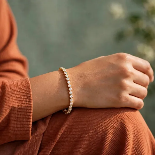 Golden_Line_Cubic_Zirconia_Gold_Tennis_Bracelet_Default_Title