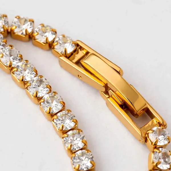 Golden_Line_Cubic_Zirconia_Gold_Tennis_Bracelet_Default_Title
