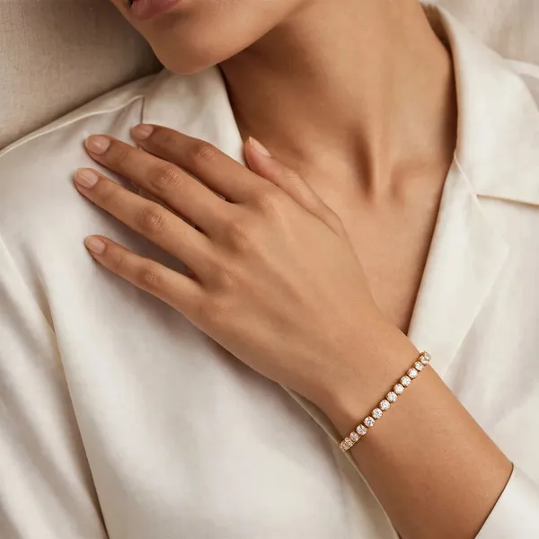 Golden_Line_Cubic_Zirconia_Gold_Tennis_Bracelet_Default_Title