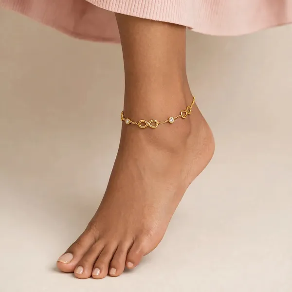 Golden_Stride_Gold_Chain_Anklet_Default_Title