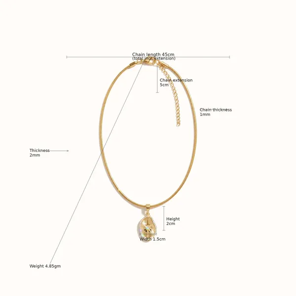 Crystal_Glow_Gold_Crystal_Pendant_Snake_Chain_Necklace_Default_Title