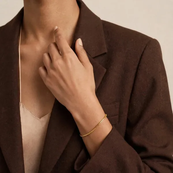 Golden_Line_Gold_Box_Chain_Bracelet_Default_Title