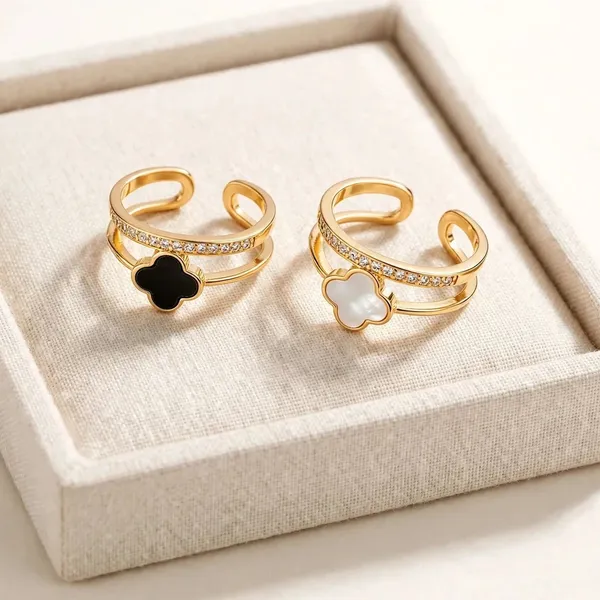 Clover_Charm_Gold_Clover_Adjustable_Cuff_Ring_White