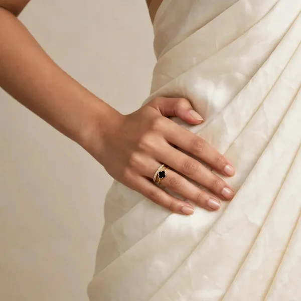 Clover_Charm_Gold_Clover_Adjustable_Cuff_Ring_White
