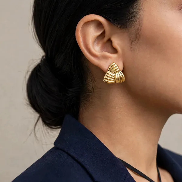 Golden_Prism_Gold_Triangle_Stud_Earrings_Default_Title