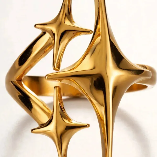 Starlight_Gold_Star_Adjustable_Cuff_Ring_Default_Title