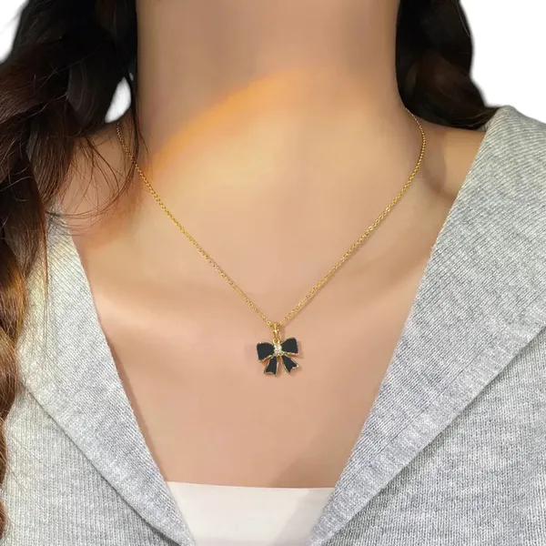 Bow_Set_Gold_Pendant_Necklace_Stud_Earrings_Cuff_Default_Title