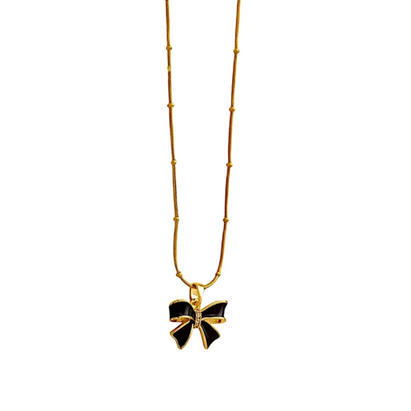 Bow_Set_Gold_Pendant_Necklace_Stud_Earrings_Cuff_Default_Title