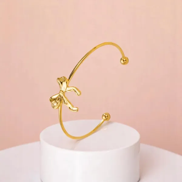 Bow_Set_Gold_Pendant_Necklace_Stud_Earrings_Cuff_Default_Title