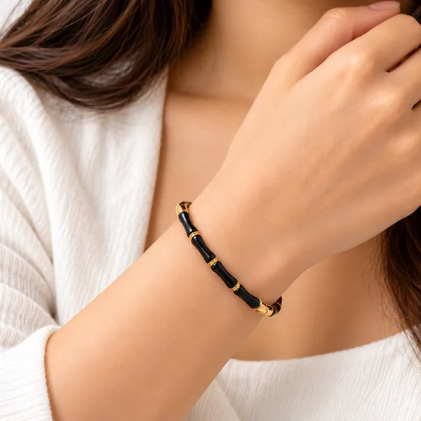 Black_&_Gold_Stainless_Steel_316L_For_Bangle