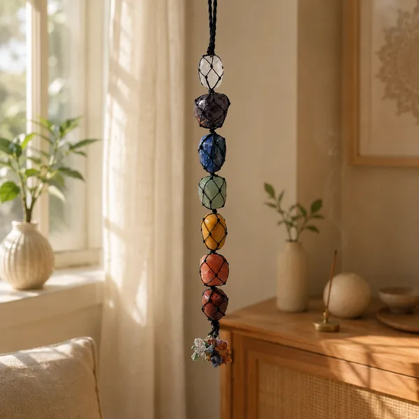 7_Chakra_Tumble_Stone_Hanging_Natural_Crystal_Spiritual_D_Cor_Default_Title