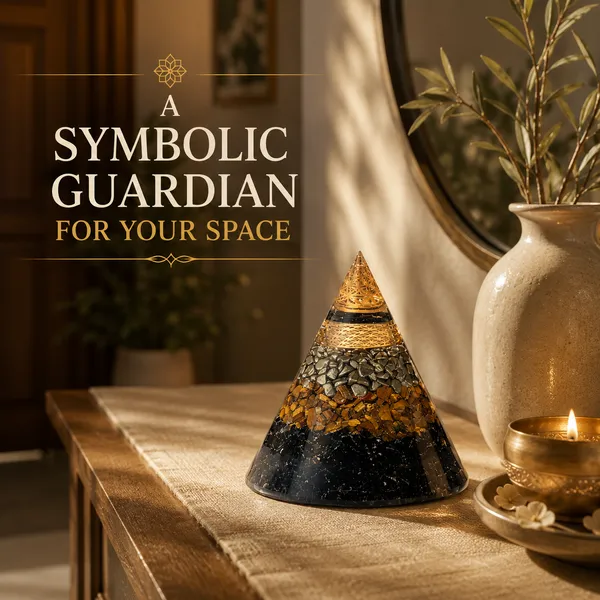 Triple_Protection_Orgone_Pyramid_Black_Tourmaline_Tiger_Eye_Pyrite_Crystal_Chips_Default_Title