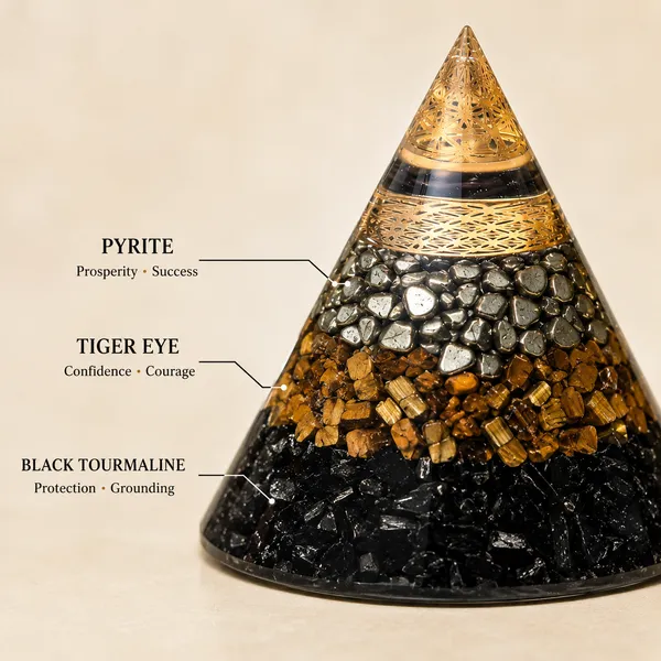 Triple_Protection_Orgone_Pyramid_Black_Tourmaline_Tiger_Eye_Pyrite_Crystal_Chips_Default_Title