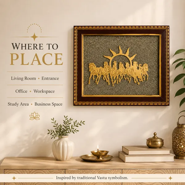 7_Horse_Pyrite_Frame_7_5_Inch_Vastu_D_Cor_For_Prosperity_Success_Default_Title